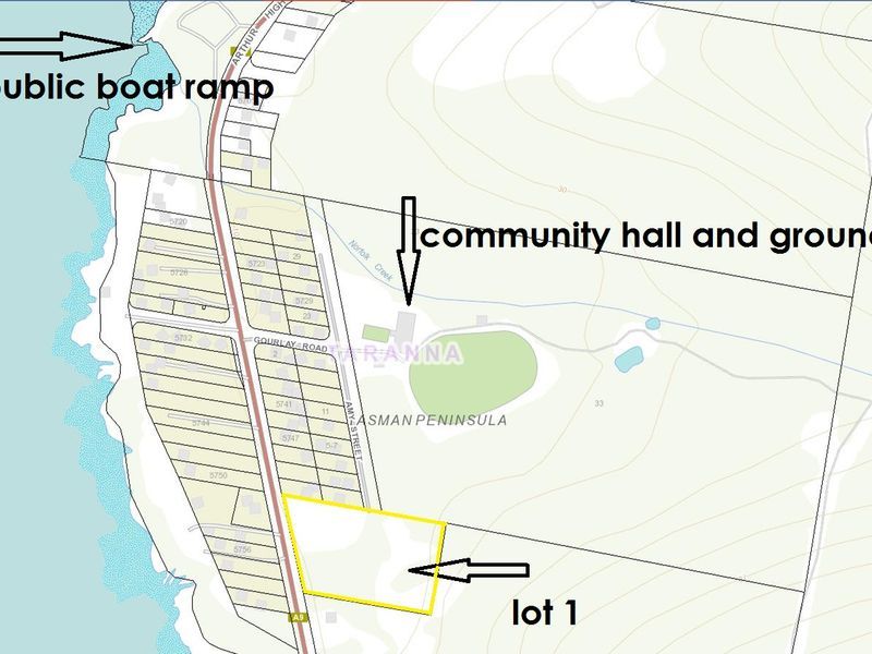 Lot 1, 576 Arthur Highway, TARANNA, TAS, 7180
